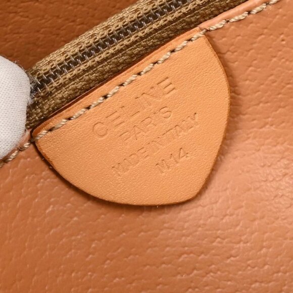 Celine Brown Macadam Shoulder Bag - Picture 10 of 10